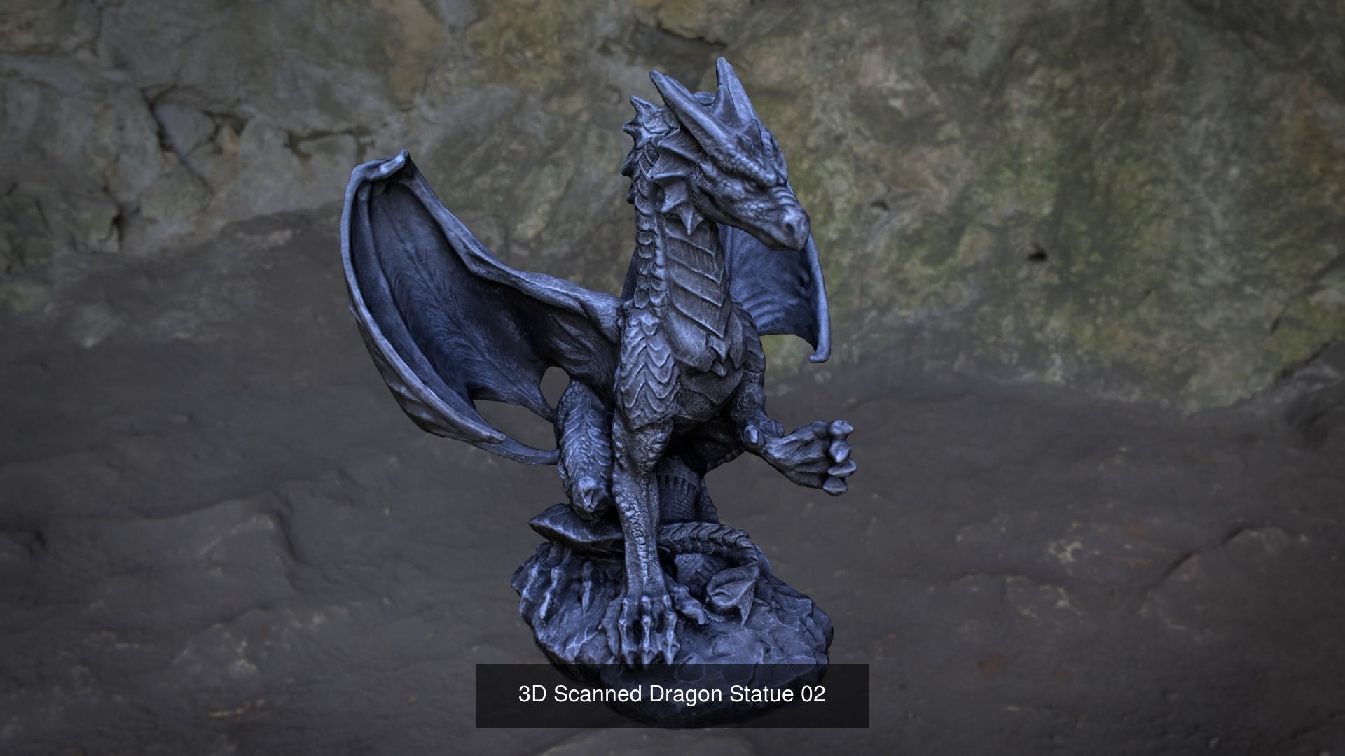 3D Scanned Dragon Pack 3D Model Collection_3
