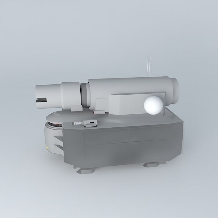 Heavy support robot Free 3D model_2