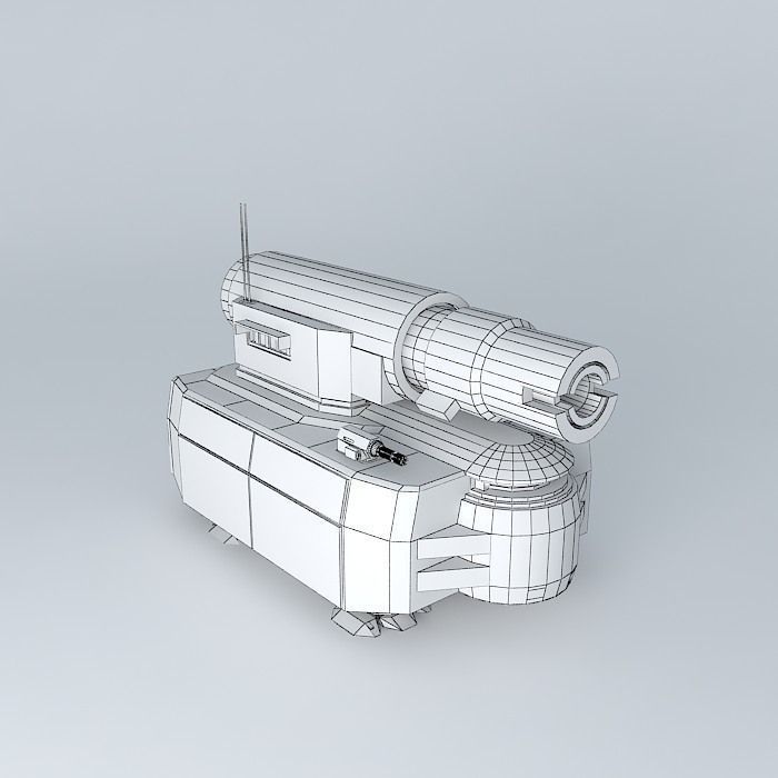 Heavy support robot Free 3D model_3