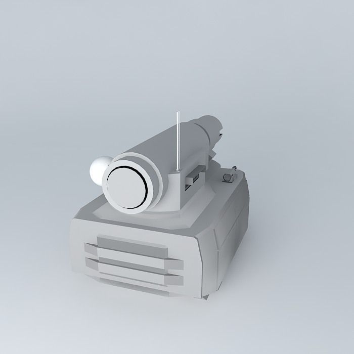 Heavy support robot Free 3D model_1