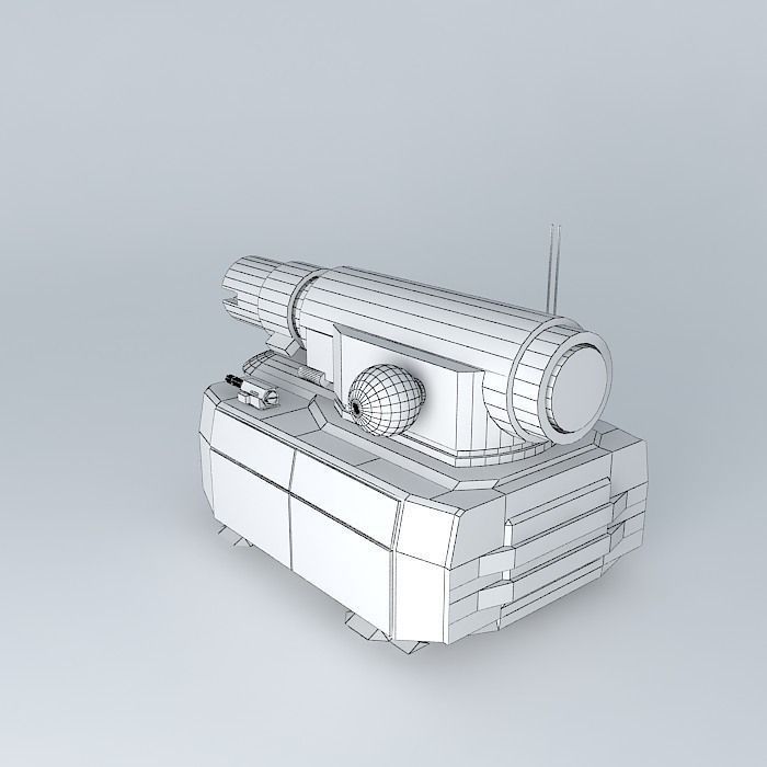 Heavy support robot Free 3D model_4