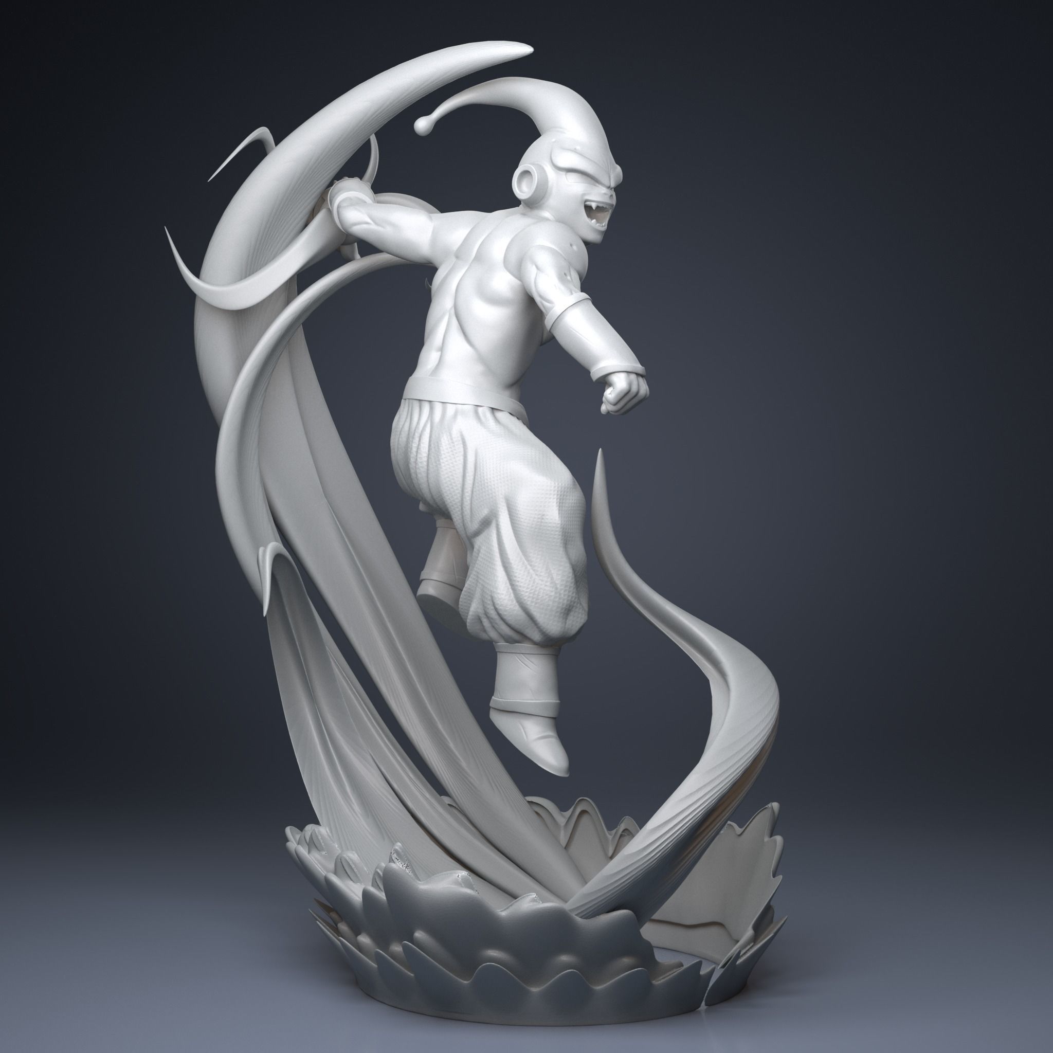 majin buu 3D print model_2