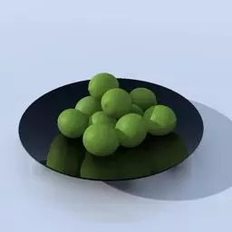 Lime plate Free 3D model