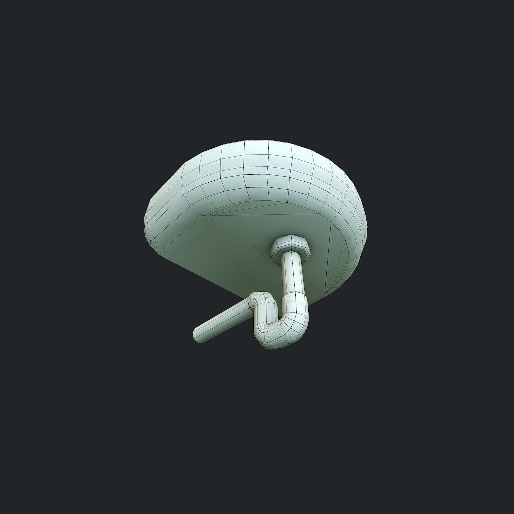 Sink v2 Low-poly 3D model_17