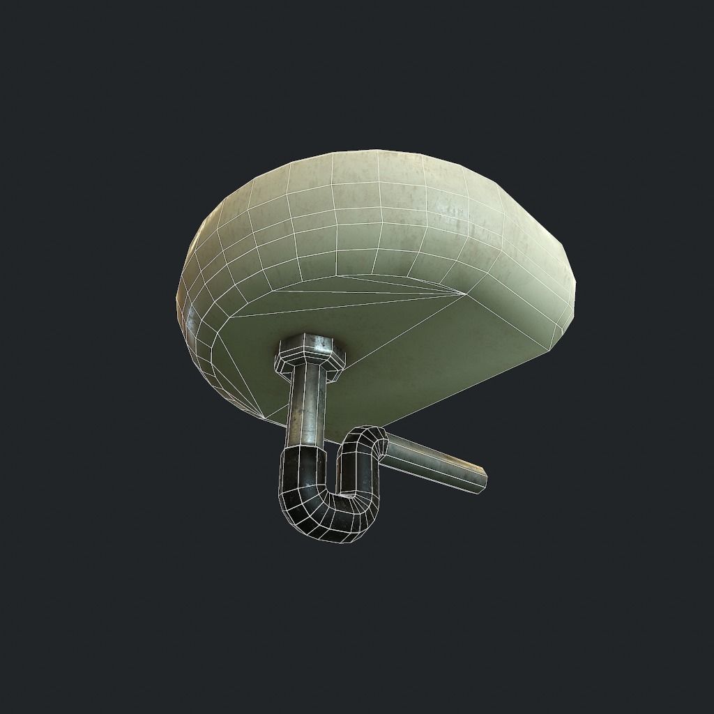 Sink v2 Low-poly 3D model_12