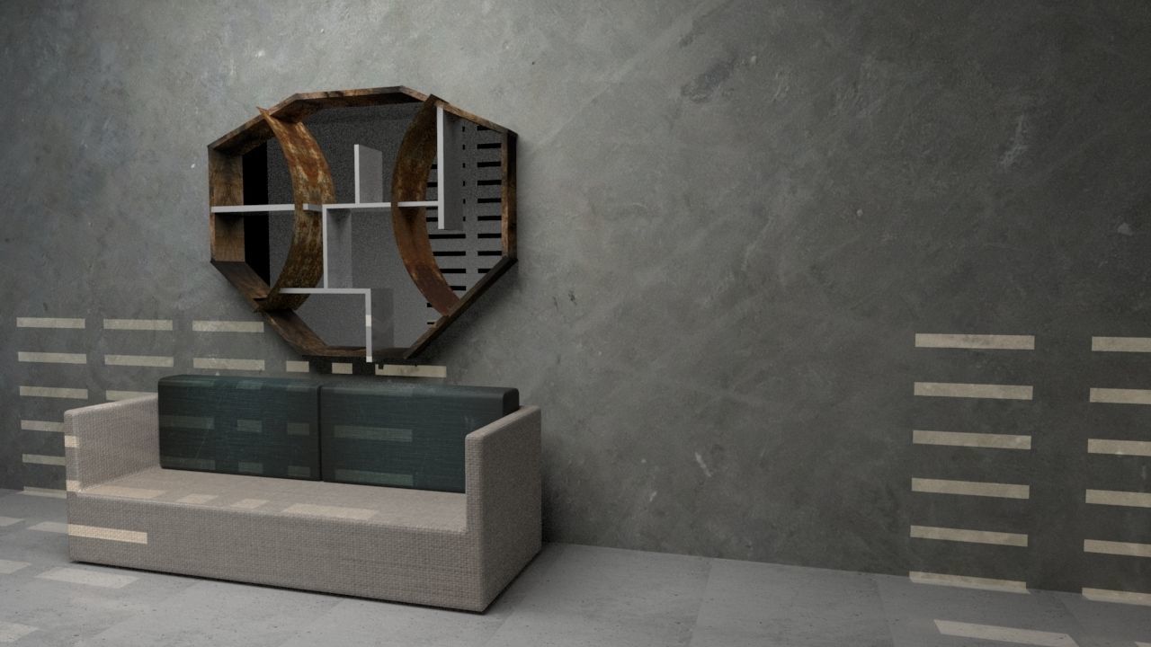 Design Mirror 3D model_2