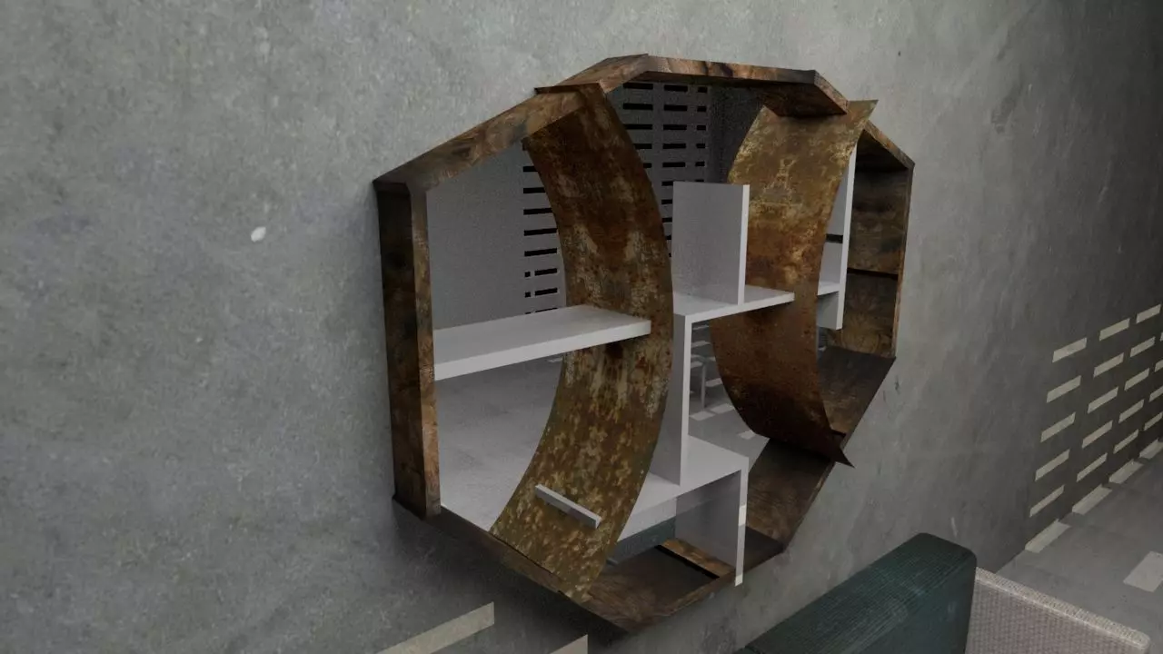 Design Mirror 3D model_0