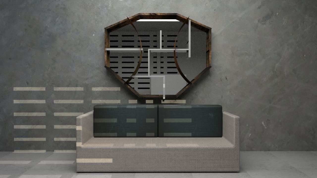 Design Mirror 3D model_1