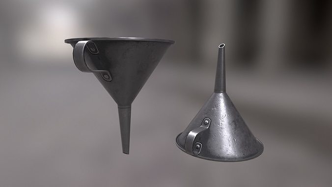 Funnel Low-poly 3D model