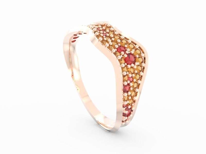 Ring Waters Way 3D print model_7