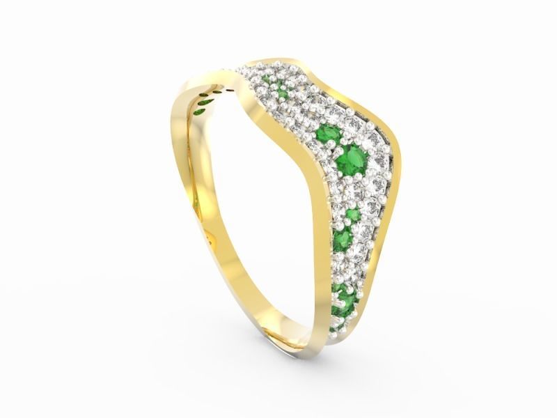 Ring Waters Way 3D print model_8