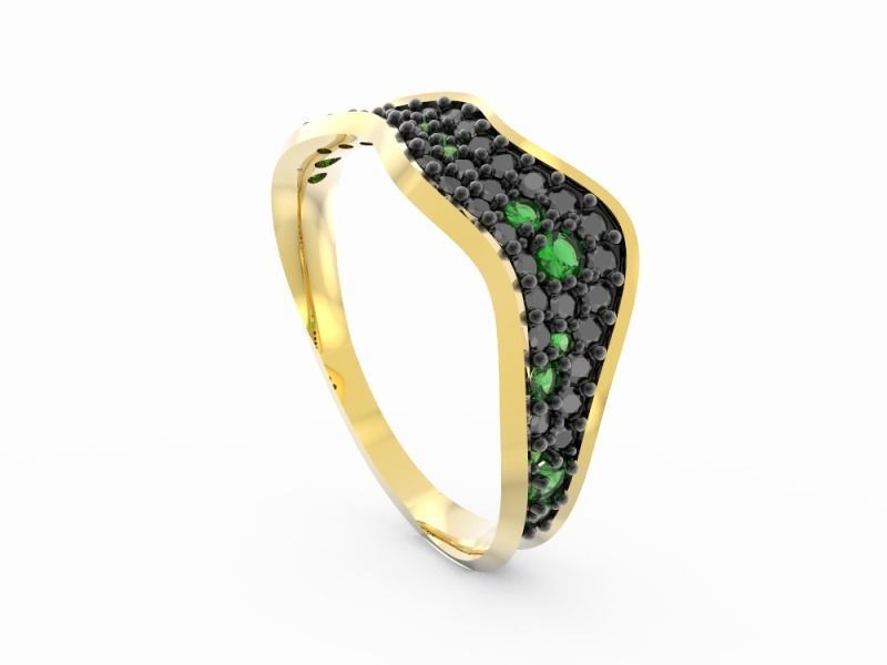 Ring Waters Way 3D print model_6