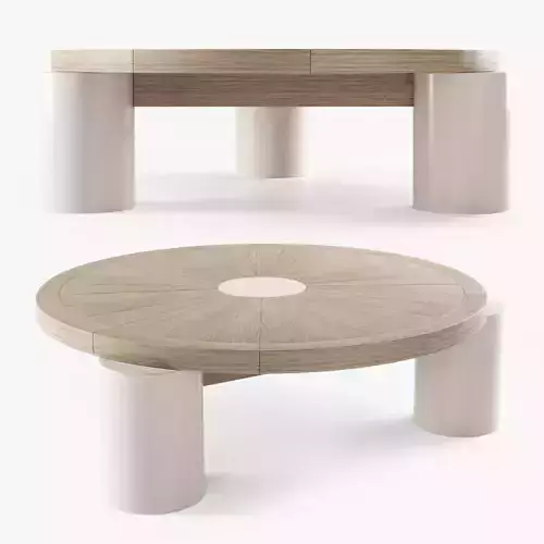 Mesa de centro - Wood coffee table 3D model