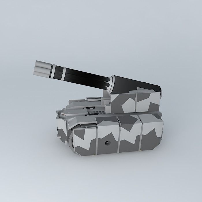 Support Robot Free 3D model_2