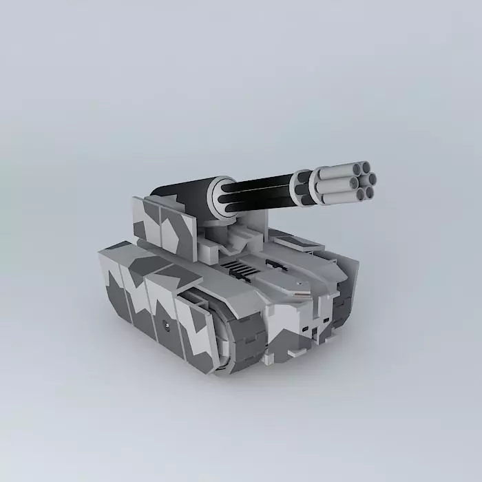Support Robot Free 3D model_0