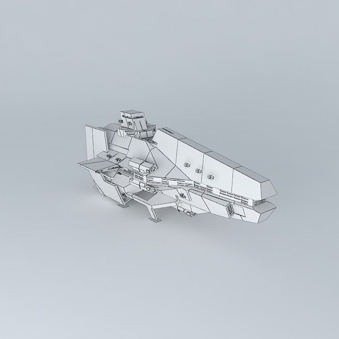 Simple Simone de Beauvoir Free 3D model_3