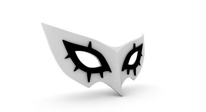 Joker Mask Persona 5 - Wearable 3D print model