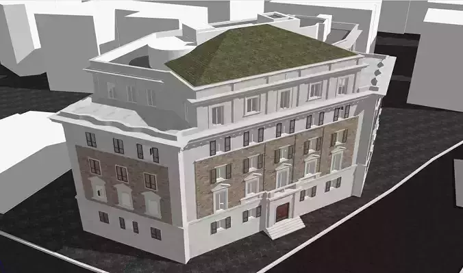 Residential Building in Via Ombrone 14 Rome Italy