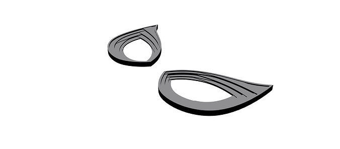 Spider-Man Homecoming and Far From Home Lenses 3D print model