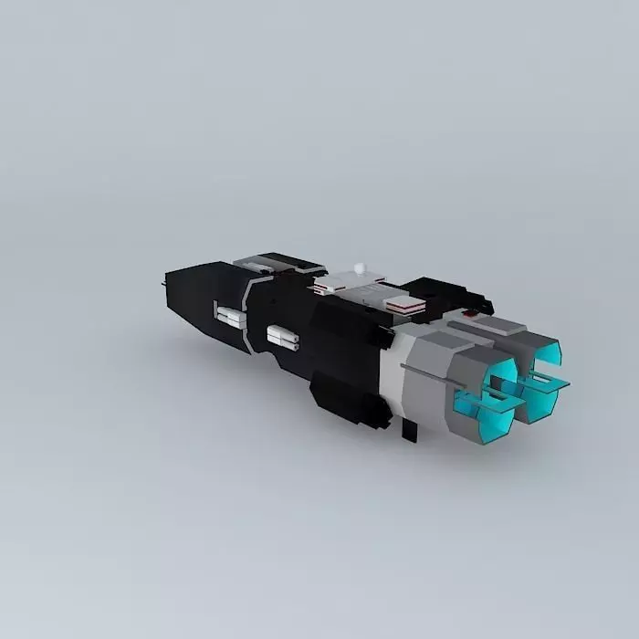 Heavy Cruiser MFE Jean Giraudoux Free 3D model