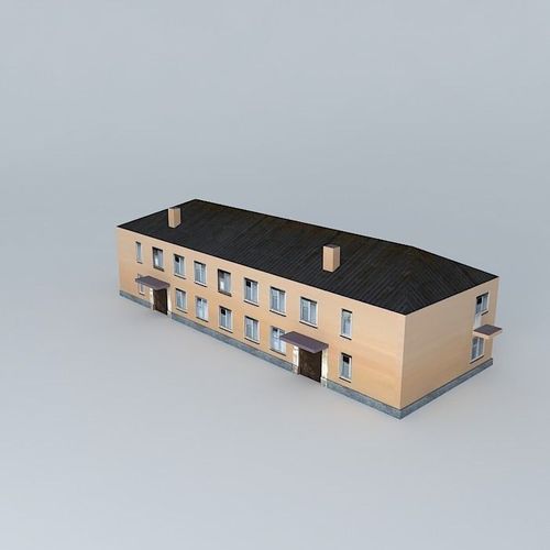 Chkalov st house Free 3D model