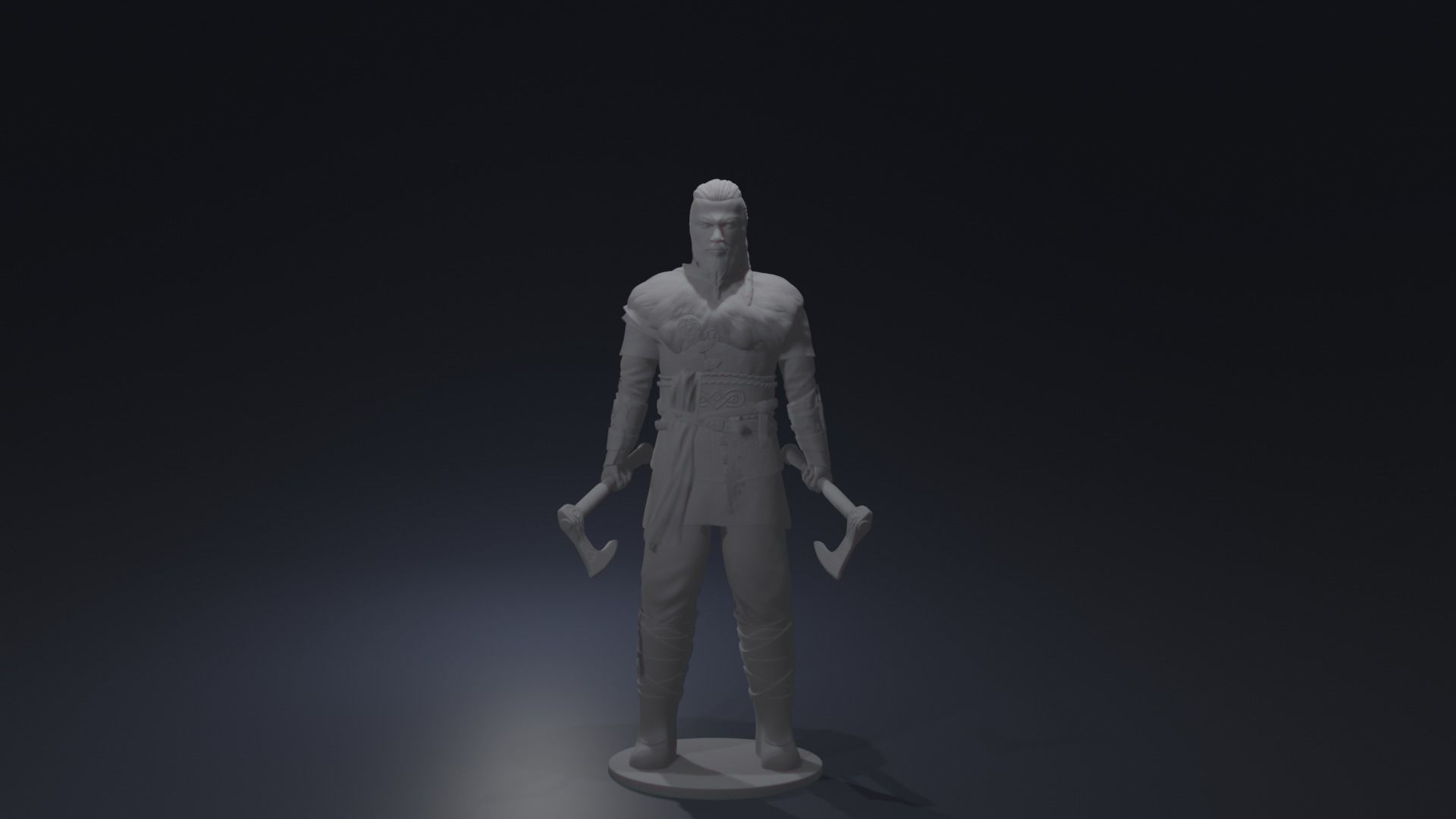 Eivor Assassins Creed 3D print model_26