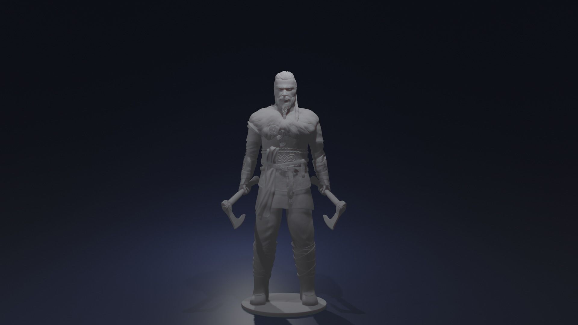 Eivor Assassins Creed 3D print model_23
