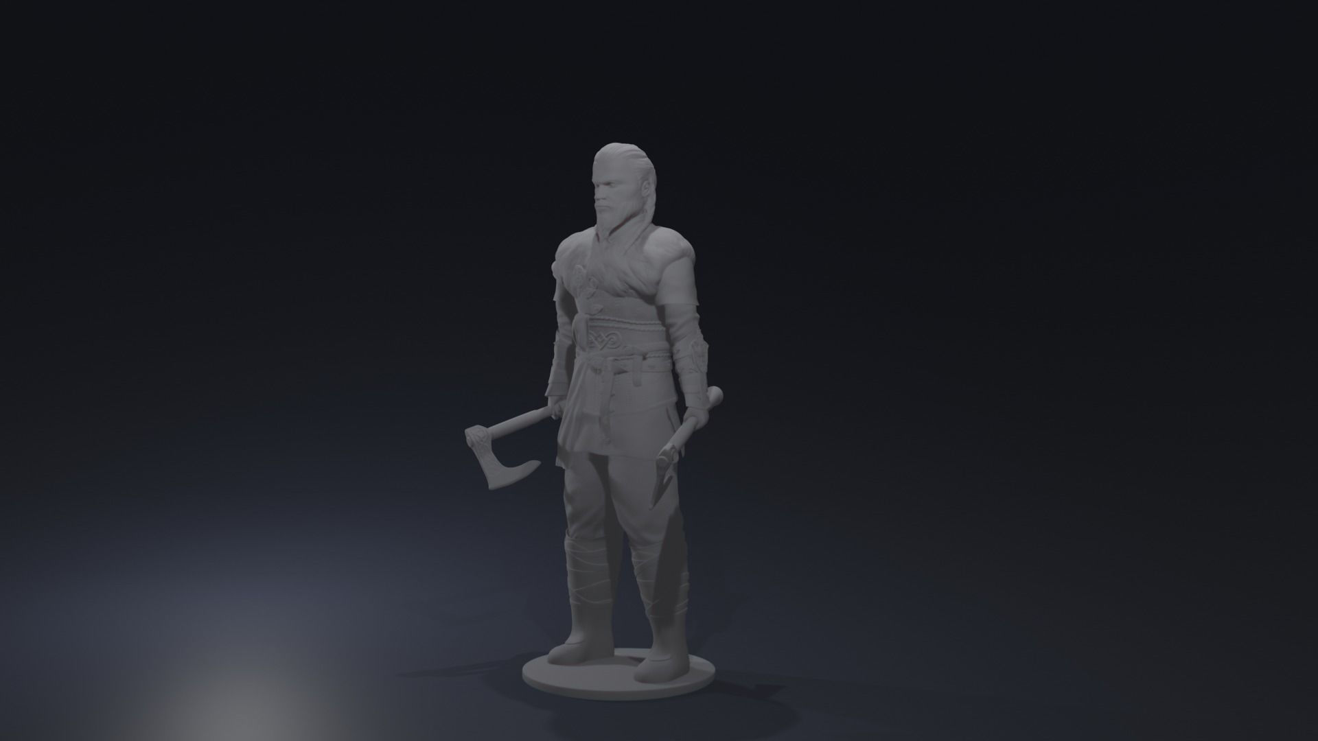 Eivor Assassins Creed 3D print model_17
