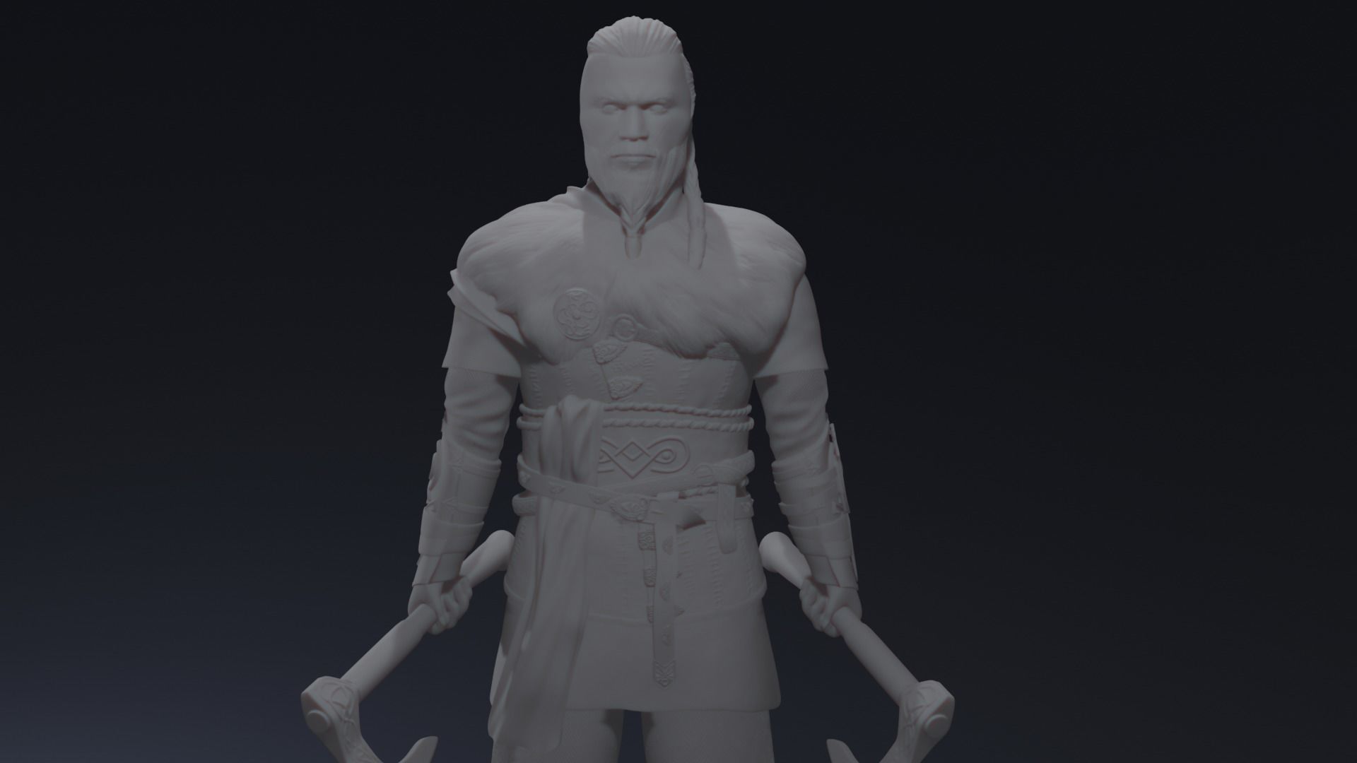 Eivor Assassins Creed 3D print model_20