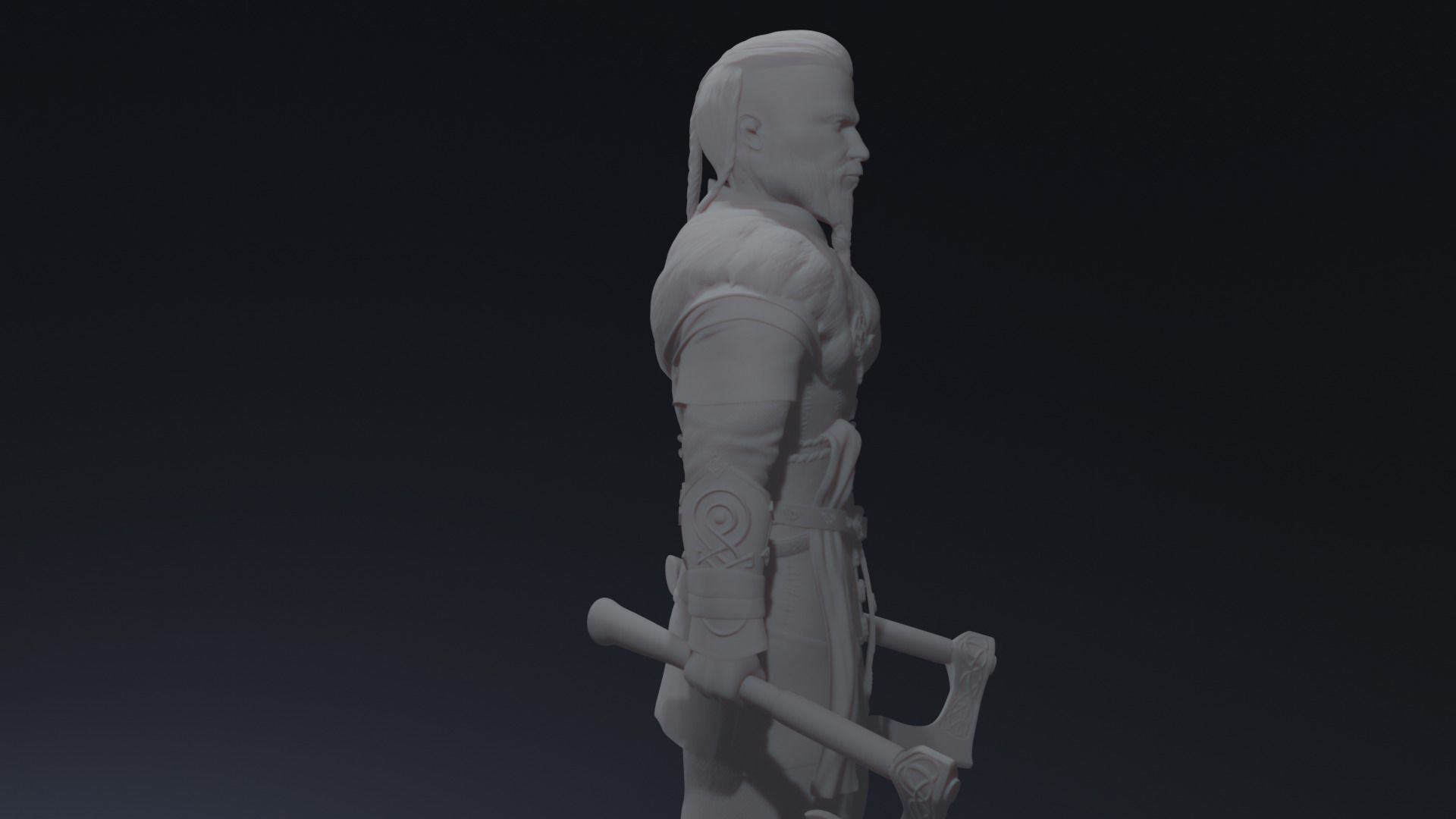 Eivor Assassins Creed 3D print model_22
