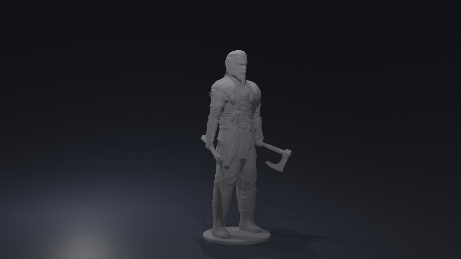 Eivor Assassins Creed 3D print model_4