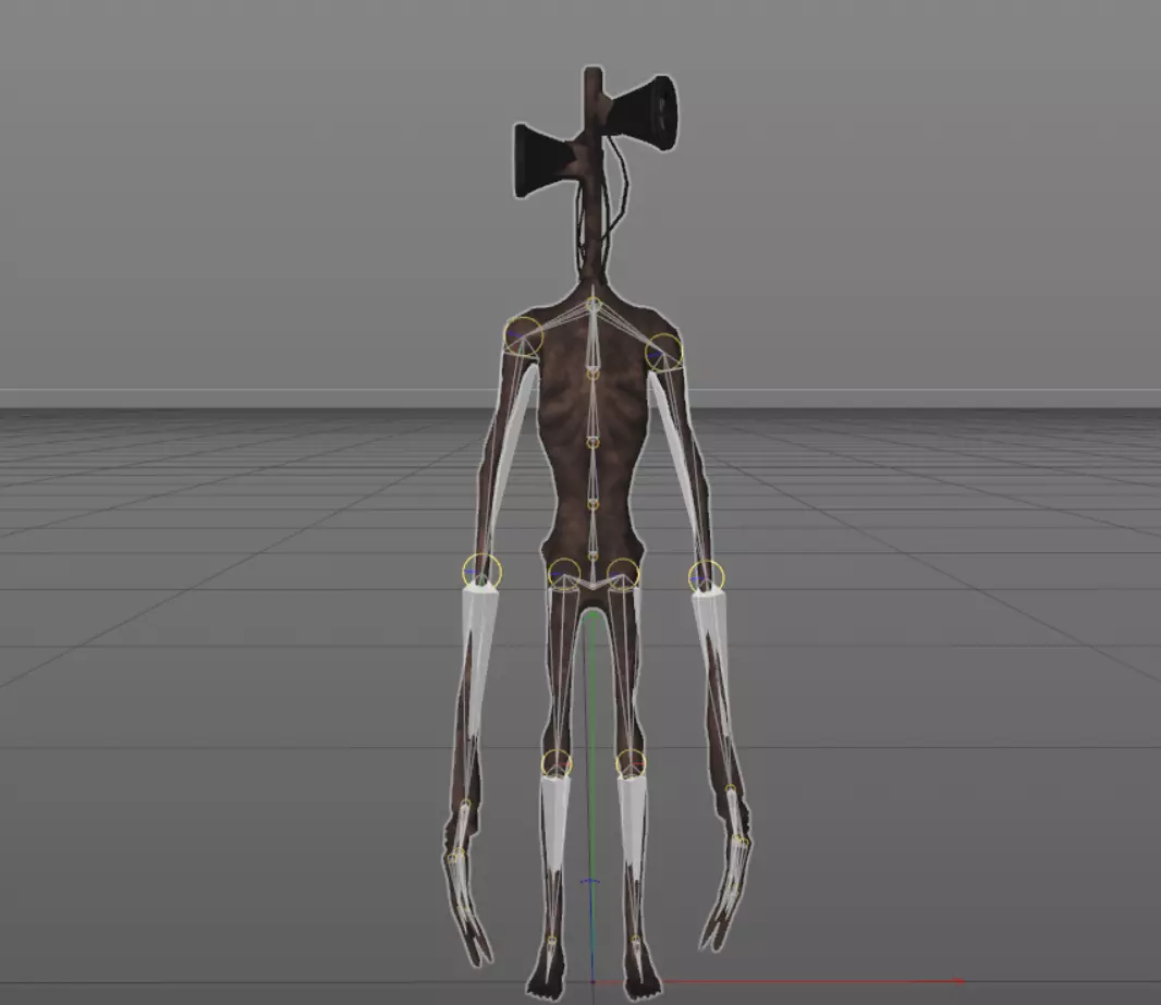  siren head 3D model_0