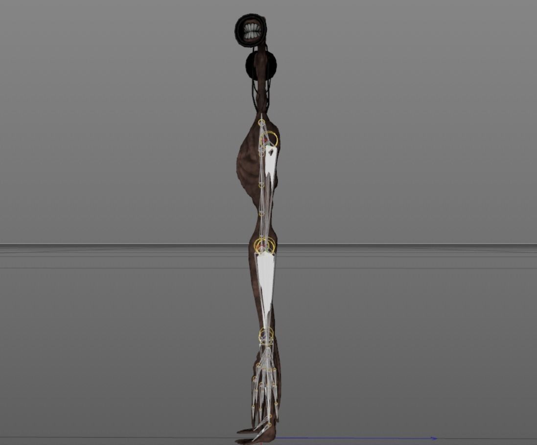  siren head 3D model_1