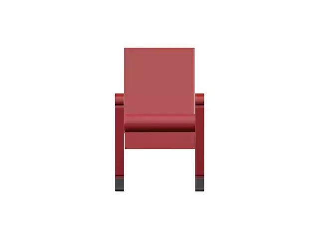 Theater Chair 3D Model 3D print model