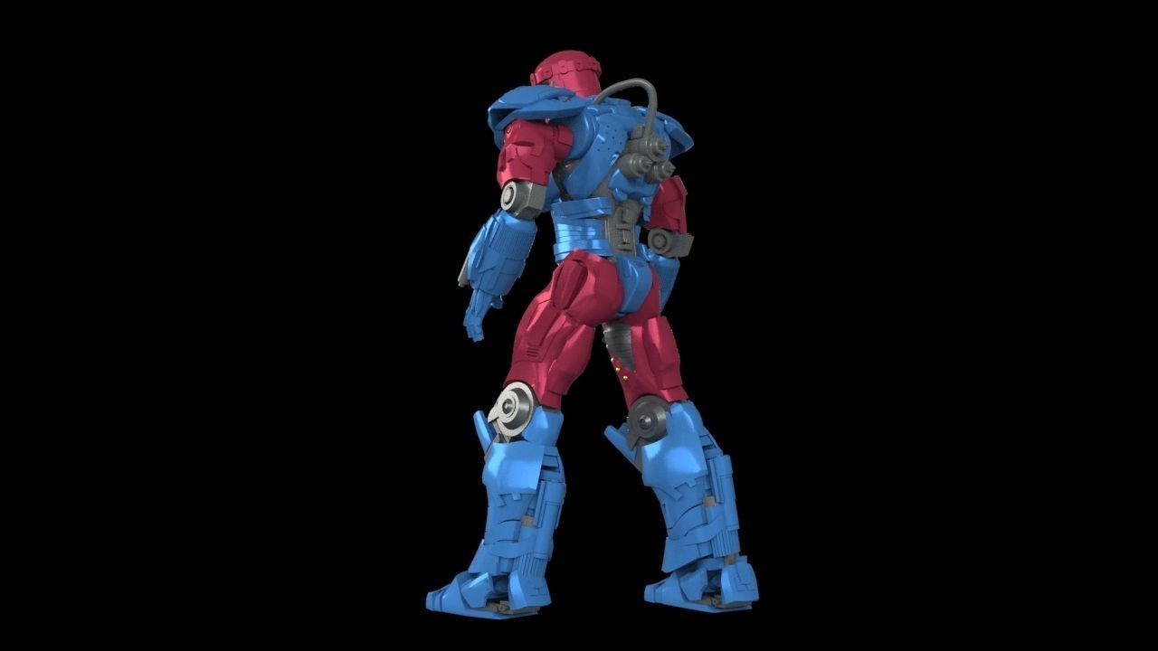 Sentinel X-men  3D model_3