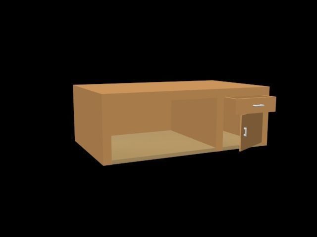 3d model computer table chair keyboard  3D print model_4