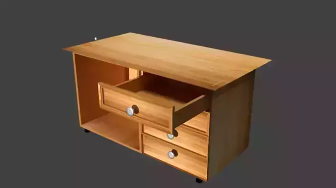 Wooden study table