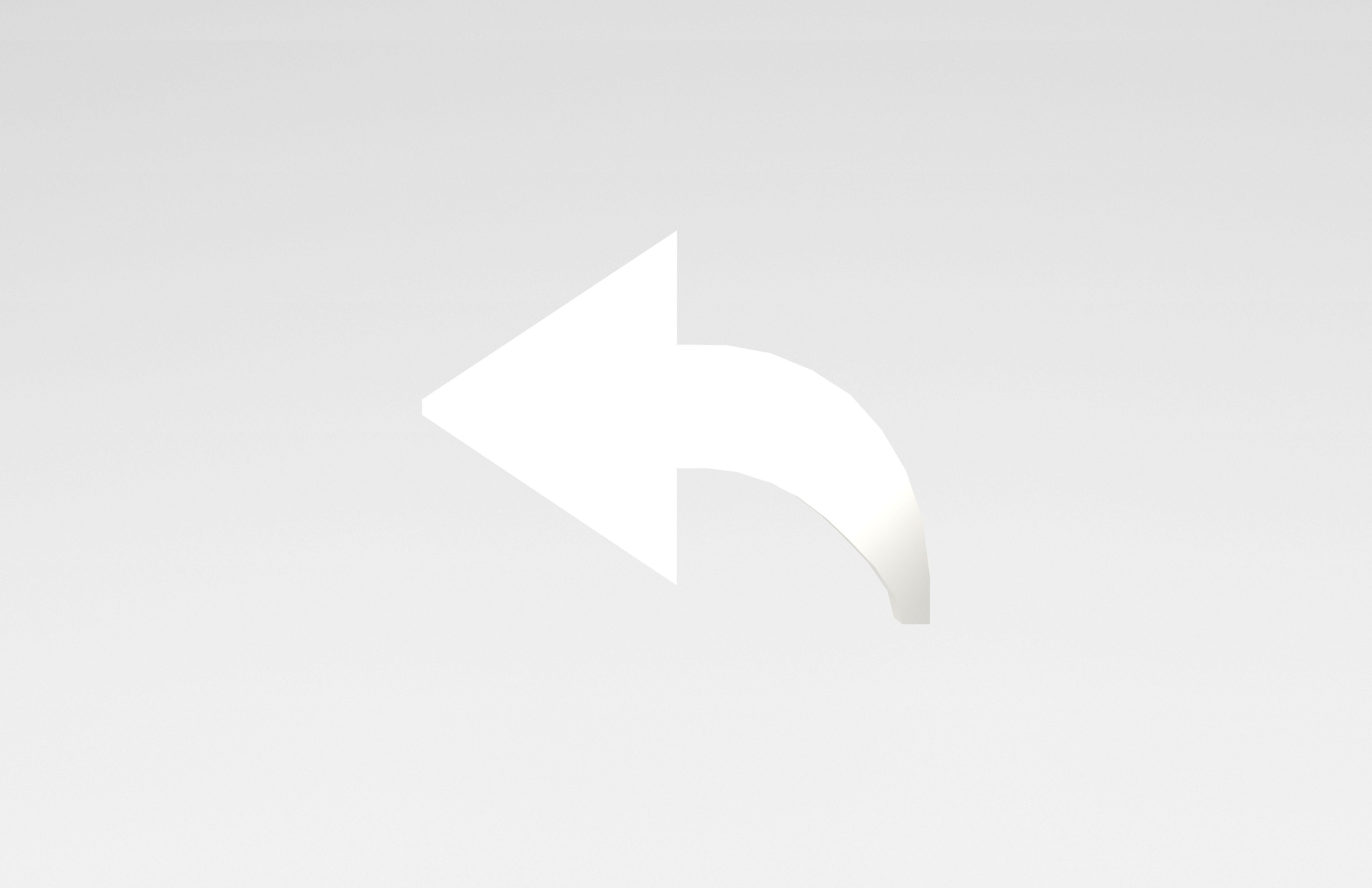 OS Forward Symbol v1 005 Low-poly 3D model_1