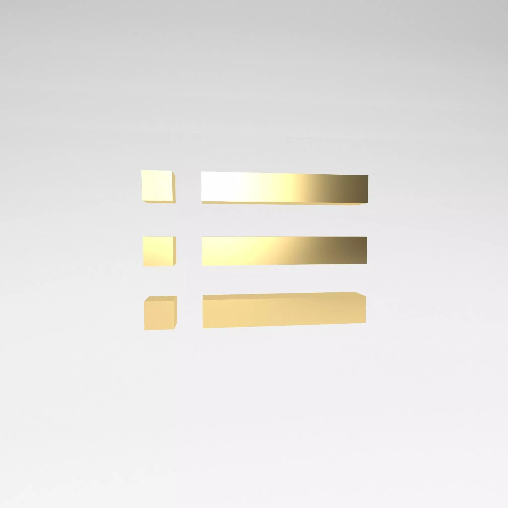 IOS List Symbol v1 005 Low-poly 3D model