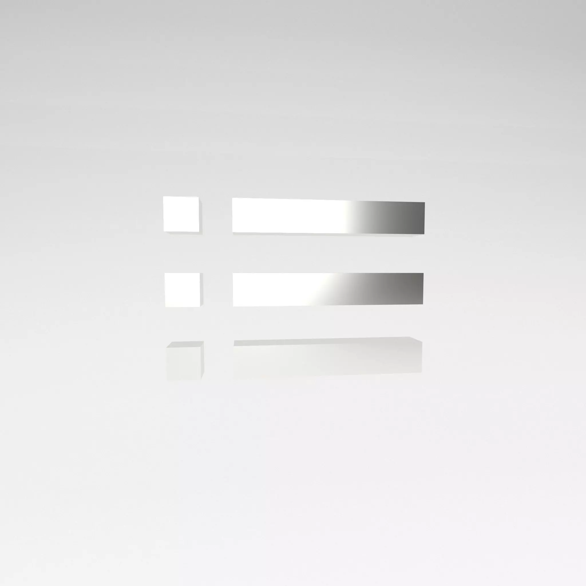 IOS List Symbol v1 006 Low-poly 3D model