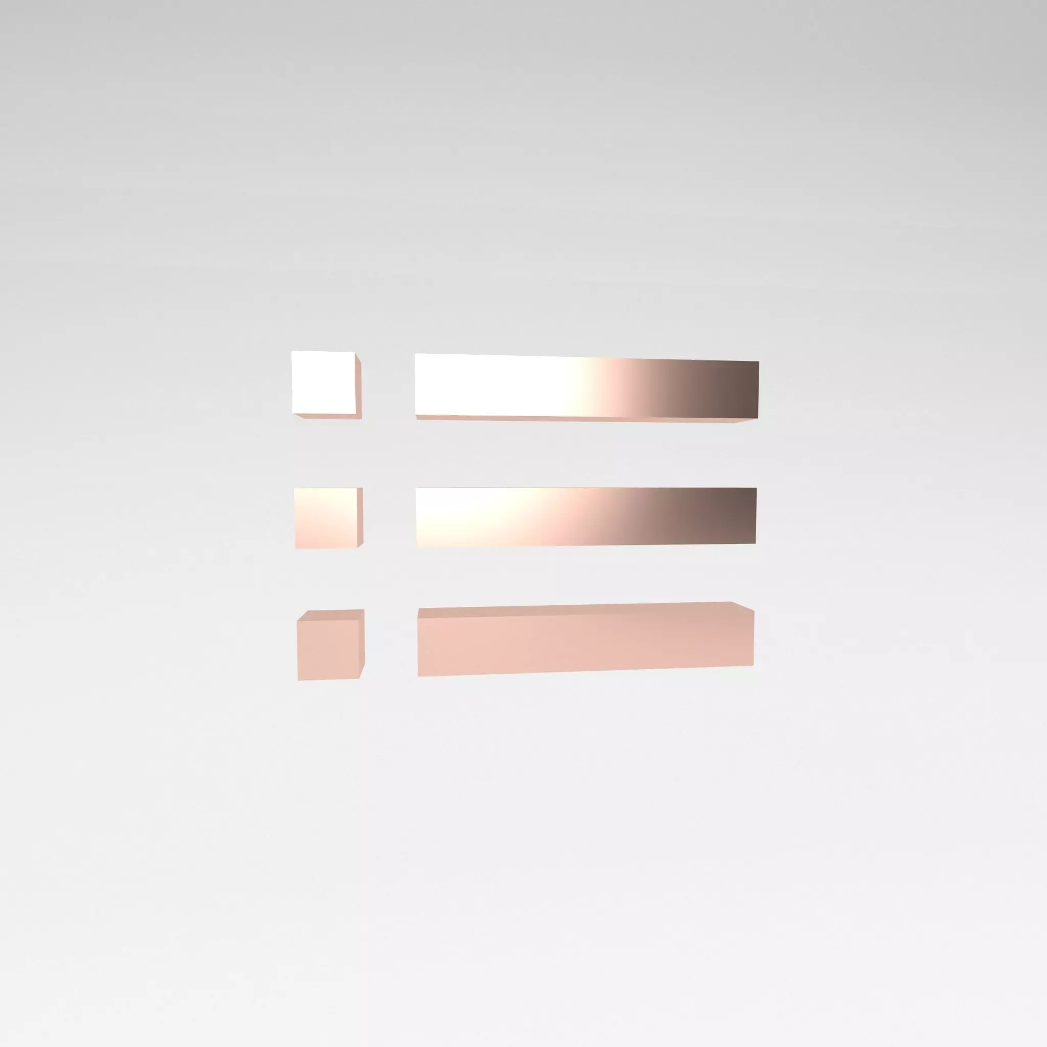 IOS List Symbol v1 007 Low-poly 3D model