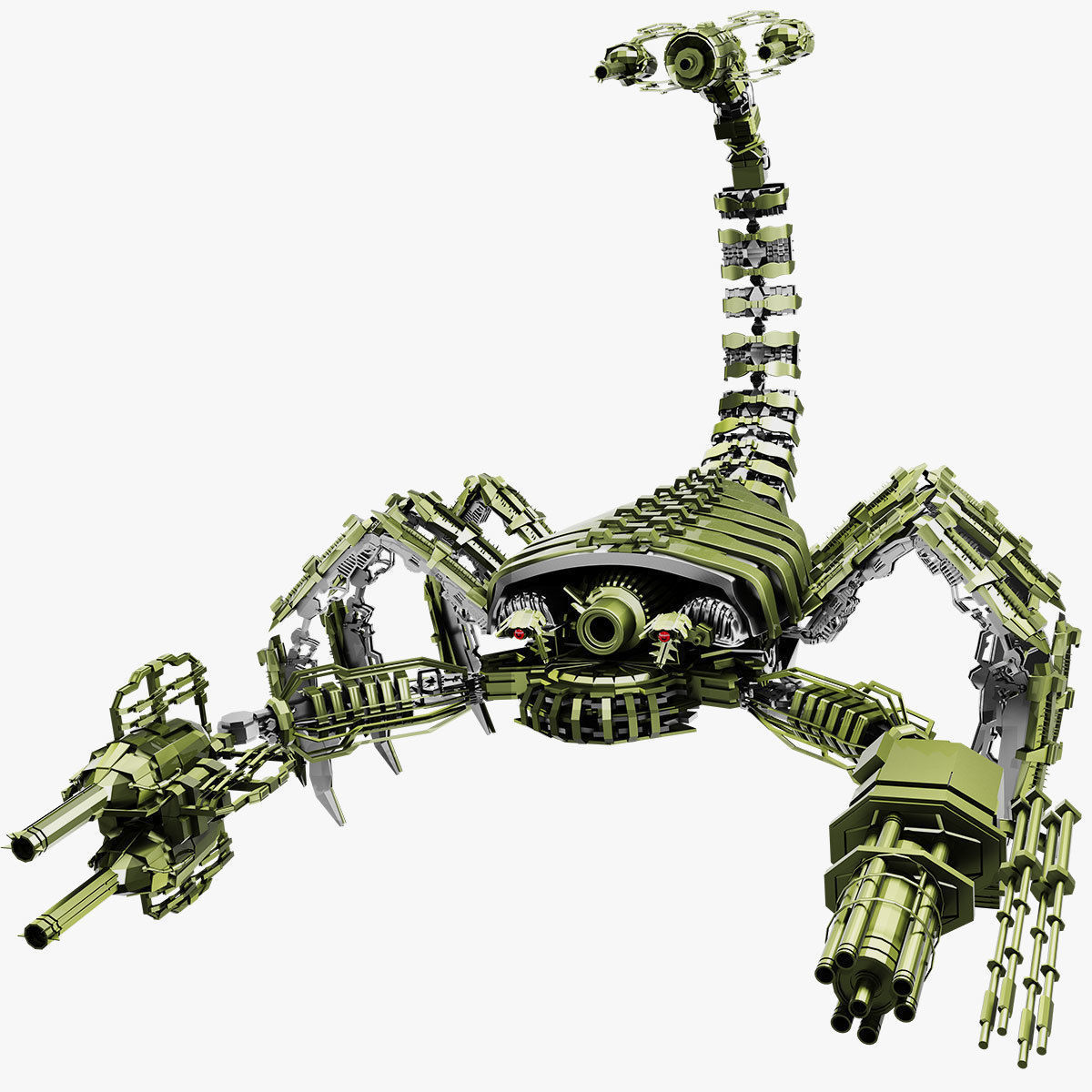 Robot Scorpion 3D model_4
