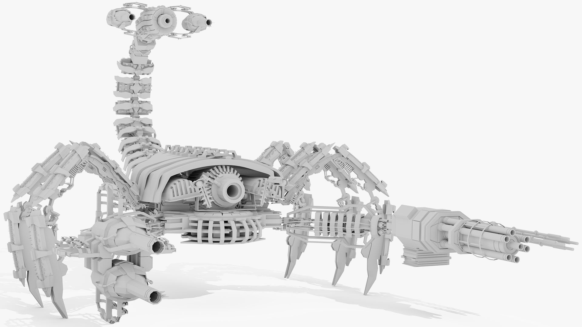 Robot Scorpion 3D model_18