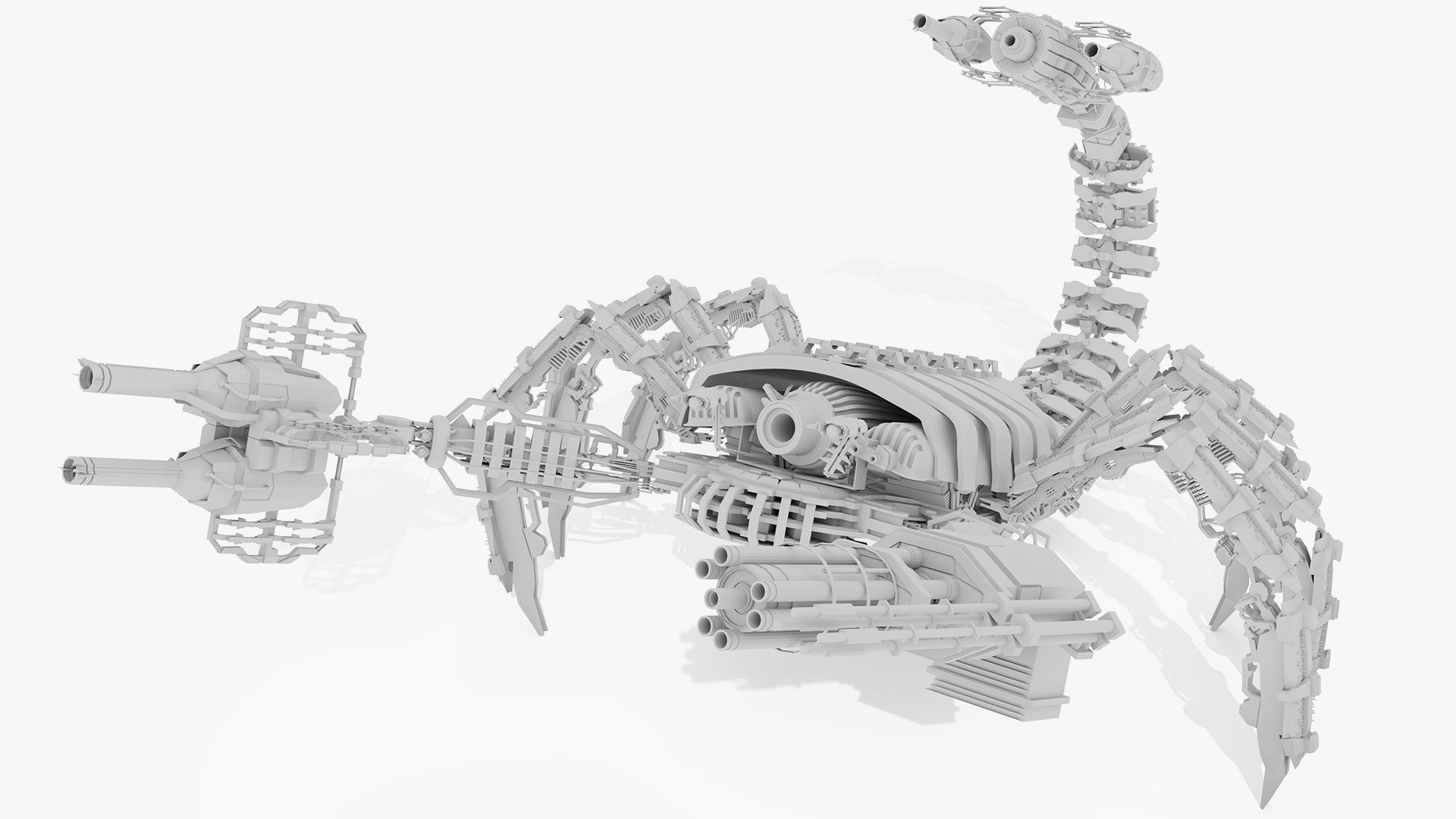 Robot Scorpion 3D model_20