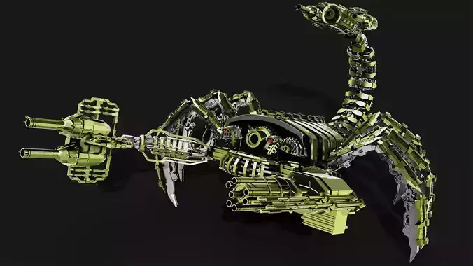 Robot Scorpion 3D model