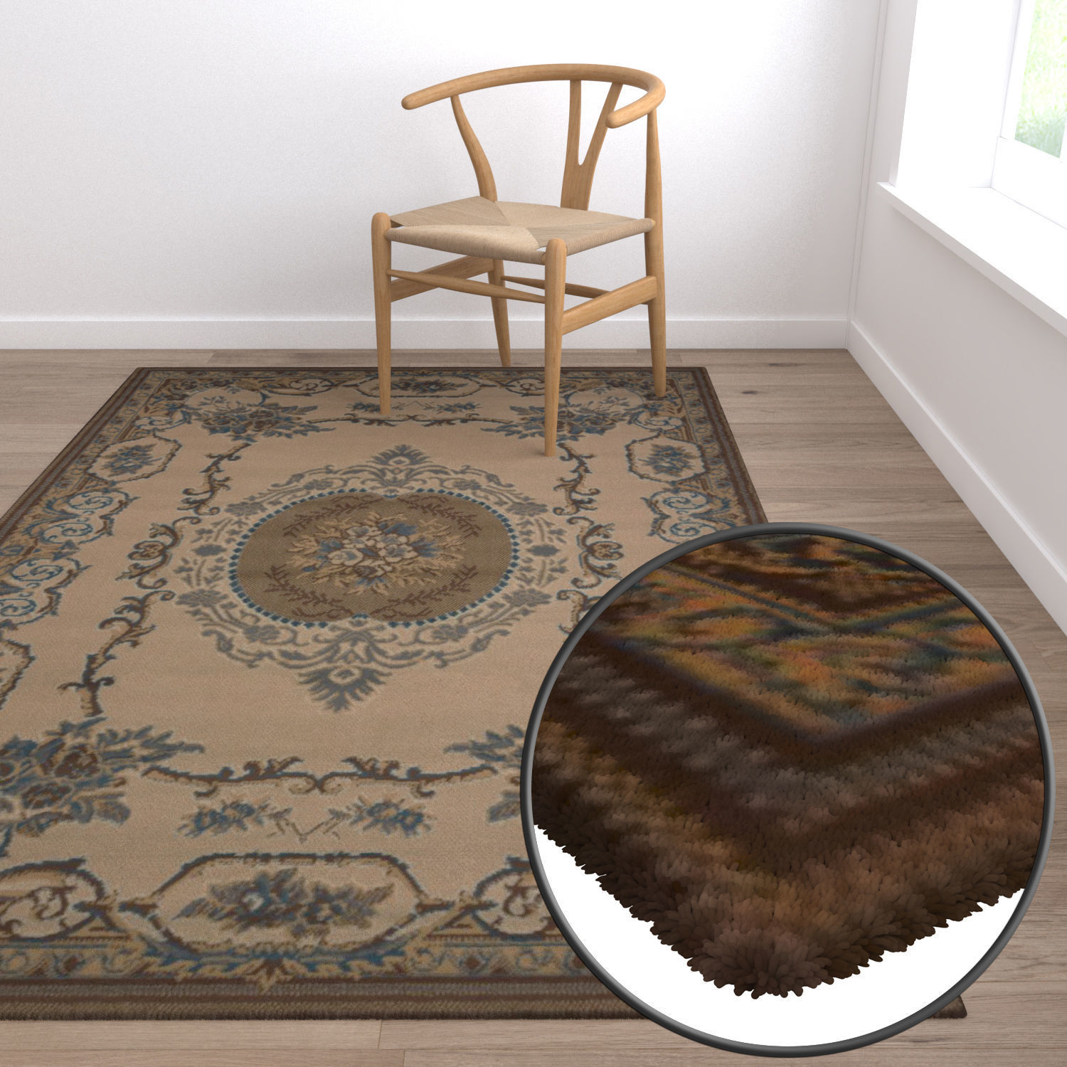 Rug Set 849 3D model_5