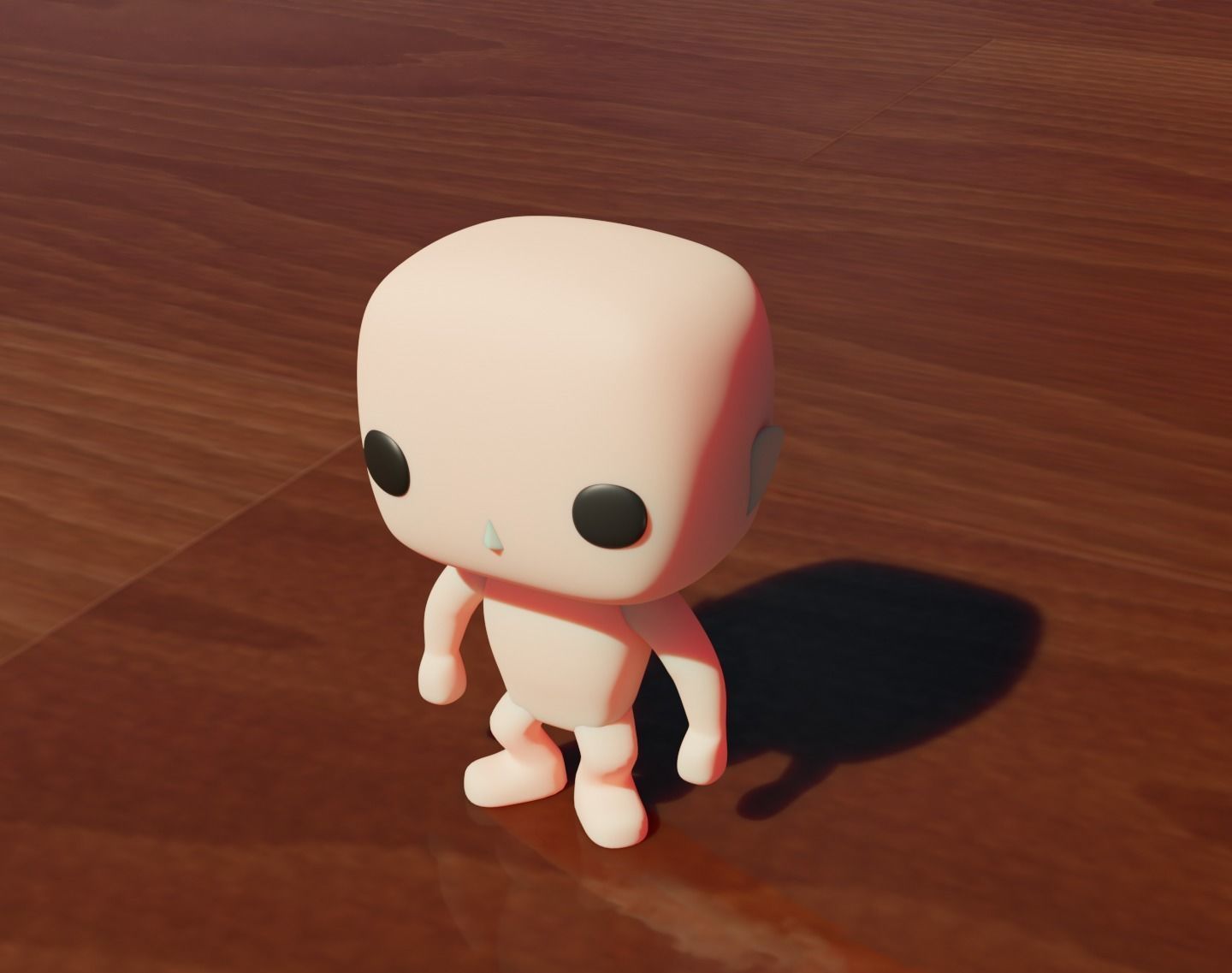 Funko Pop Base Male Free 3D model_3