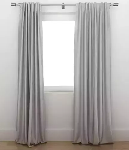 Cotton Luster Velvet Curtain