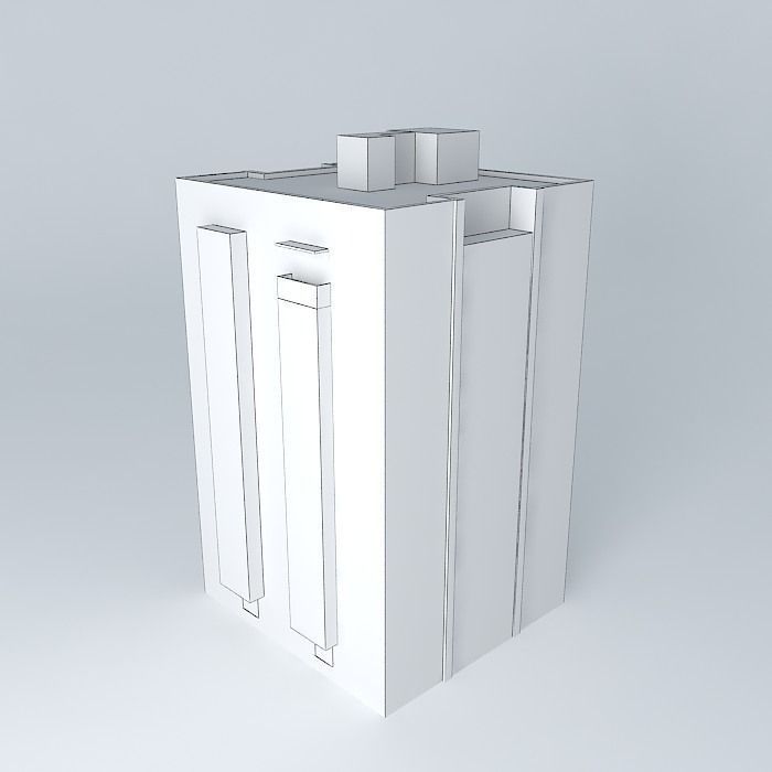 House on Zhukovsky Street Free 3D model_3