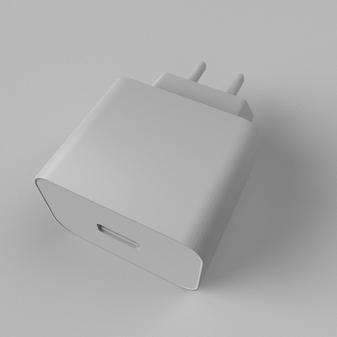 Phone Charger v2 3D model_3